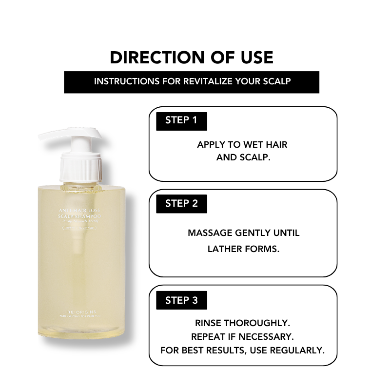 Anti-Hair Loss Scalp Shampoo 300ml|Hair Growth|Anti Hair Loss|Hair Loss Control|Oily Scalp | 防脱控油洗发水 | 脱发 |掉发